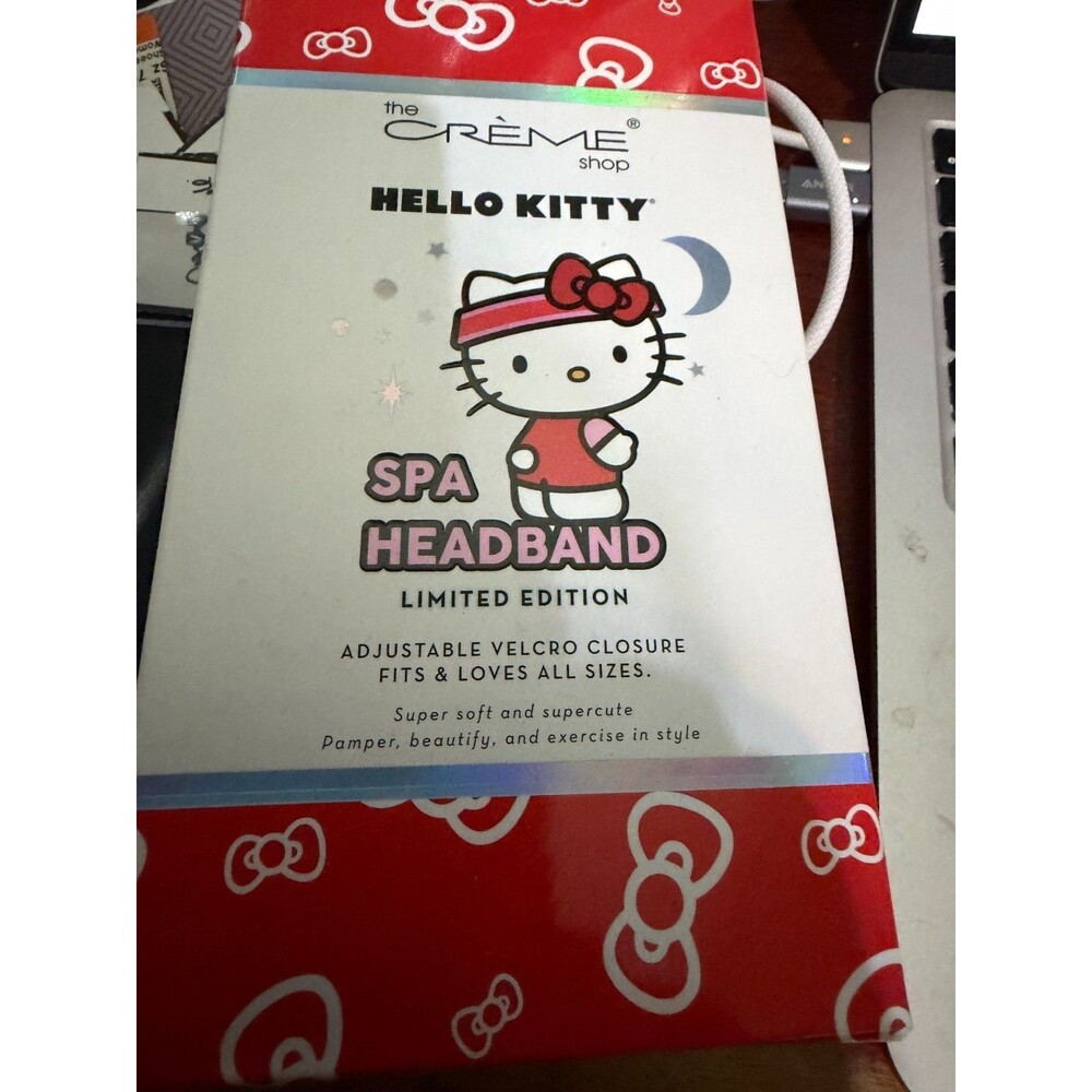 The Creme Shop Hello Kitty Limited Edition Plush Spa Headband